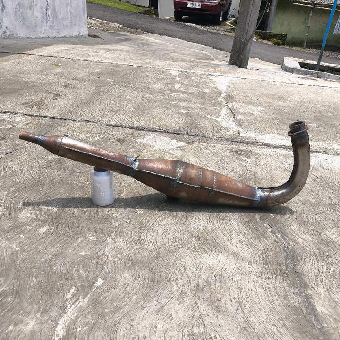 Knalpot RX King RXS kolong Medan karat tarikan jos